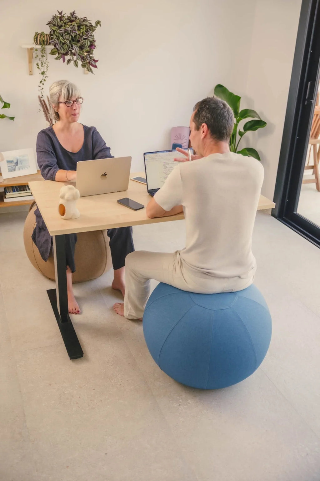 Pelota de asiento Vital Balance – Azul Marino