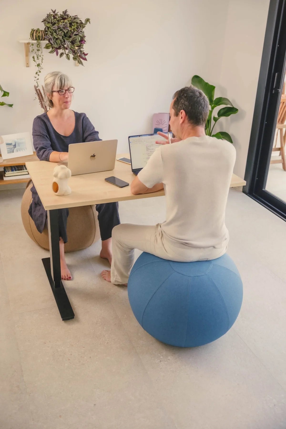 Pelota de asiento Vital Balance – Azul Marino